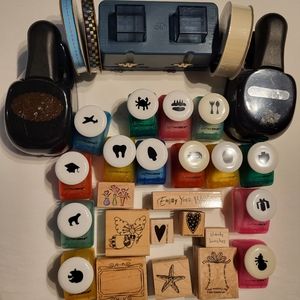 Paper Craft Stamp and Punch Pack